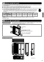 Предварительный просмотр 21 страницы Panasonic UQ09 E8 Series Installation Manual