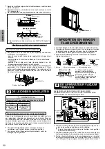 Предварительный просмотр 22 страницы Panasonic UQ09 E8 Series Installation Manual