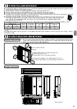 Предварительный просмотр 27 страницы Panasonic UQ09 E8 Series Installation Manual