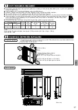 Предварительный просмотр 57 страницы Panasonic UQ09 E8 Series Installation Manual