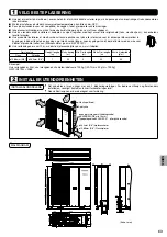 Предварительный просмотр 69 страницы Panasonic UQ09 E8 Series Installation Manual