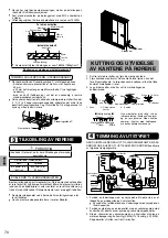 Предварительный просмотр 70 страницы Panasonic UQ09 E8 Series Installation Manual