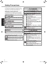 Preview for 2 page of Panasonic UT-MA6 series Operating Instructions Manual