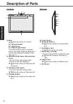 Предварительный просмотр 4 страницы Panasonic UT-MB5000 Series Operating Instructions Manual