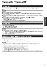 Preview for 9 page of Panasonic UT-MB5000 Series Operating Instructions Manual