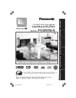 Panasonic V-DF2702-K Operating Instructions Manual preview