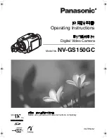 Panasonic V-GS150GC Operating Instructions Manual предпросмотр