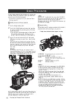 Предварительный просмотр 34 страницы Panasonic VariCam AJ-HPX3700G Operating Instructions Manual