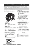 Предварительный просмотр 52 страницы Panasonic VariCam AJ-HPX3700G Operating Instructions Manual