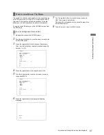 Предварительный просмотр 97 страницы Panasonic VariCam AJ-HPX3700G Operating Instructions Manual