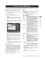 Предварительный просмотр 137 страницы Panasonic VariCam AJ-HPX3700G Operating Instructions Manual