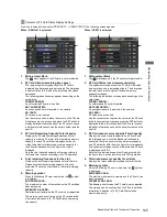 Предварительный просмотр 145 страницы Panasonic VariCam AJ-HPX3700G Operating Instructions Manual