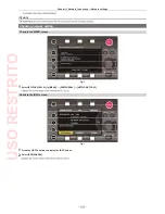 Preview for 125 page of Panasonic Varicam HS Operating Manual