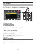 Предварительный просмотр 109 страницы Panasonic VARICAM LT Operating Manual