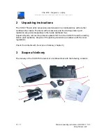 Preview for 10 page of Panasonic VAS 6150 Startup/Unpacking Instructions