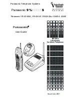 Предварительный просмотр 1 страницы Panasonic VB-42440 User Manual