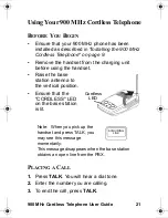 Предварительный просмотр 31 страницы Panasonic VB-42440 User Manual