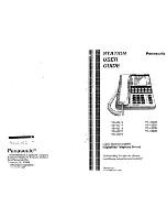 Panasonic VB-43230' VB-43233 User Manual preview