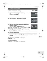 Preview for 185 page of Panasonic VDR-D150GC Operating Instructions Manual