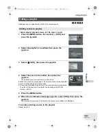 Preview for 187 page of Panasonic VDR-D150GC Operating Instructions Manual