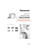 Panasonic VDR-D158GK Quick Manual предпросмотр