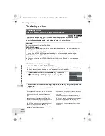 Предварительный просмотр 196 страницы Panasonic VDR-D160GC Operating Instructions Manual