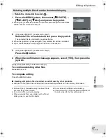 Preview for 77 page of Panasonic VDR-D160GN Operating Instructions Manual