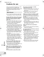 Preview for 106 page of Panasonic VDR-D160GN Operating Instructions Manual