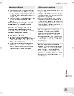 Preview for 109 page of Panasonic VDR-D160GN Operating Instructions Manual