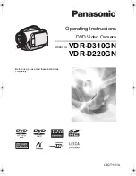 Preview for 1 page of Panasonic VDR-D220GN Operating Instructions Manual