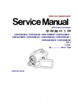 Panasonic VDR-D250EG Service Manual preview