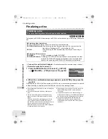 Предварительный просмотр 106 страницы Panasonic VDR-D250GN Operating Instructions Manual