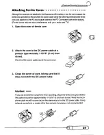 Предварительный просмотр 27 страницы Panasonic VDR-M10 Operating Manual