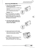 Предварительный просмотр 49 страницы Panasonic VDR-M10 Operating Manual