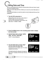 Предварительный просмотр 52 страницы Panasonic VDR-M10 Operating Manual