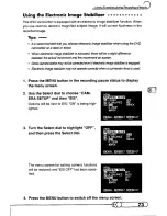 Предварительный просмотр 73 страницы Panasonic VDR-M10 Operating Manual