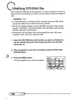 Предварительный просмотр 136 страницы Panasonic VDR-M10 Operating Manual