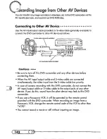 Предварительный просмотр 142 страницы Panasonic VDR-M10 Operating Manual