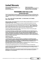 Предварительный просмотр 167 страницы Panasonic VDR-M10 Operating Manual