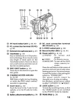 Preview for 13 page of Panasonic VDR-M20 Operating Manual