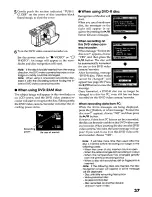 Preview for 37 page of Panasonic VDR-M20 Operating Manual