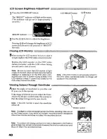 Preview for 40 page of Panasonic VDR-M20 Operating Manual