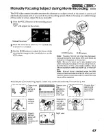 Preview for 47 page of Panasonic VDR-M20 Operating Manual