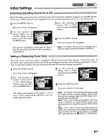 Preview for 61 page of Panasonic VDR-M20 Operating Manual