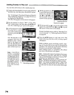 Preview for 74 page of Panasonic VDR-M20 Operating Manual