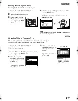 Preview for 117 page of Panasonic VDR-M30PP Instruction Manual