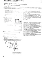 Preview for 74 page of Panasonic VDR-M50EB Operating Instructions Manual