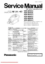 Предварительный просмотр 1 страницы Panasonic VDR-M50EB Service Manual