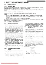 Предварительный просмотр 3 страницы Panasonic VDR-M50EB Service Manual