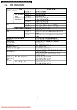 Предварительный просмотр 8 страницы Panasonic VDR-M50EB Service Manual